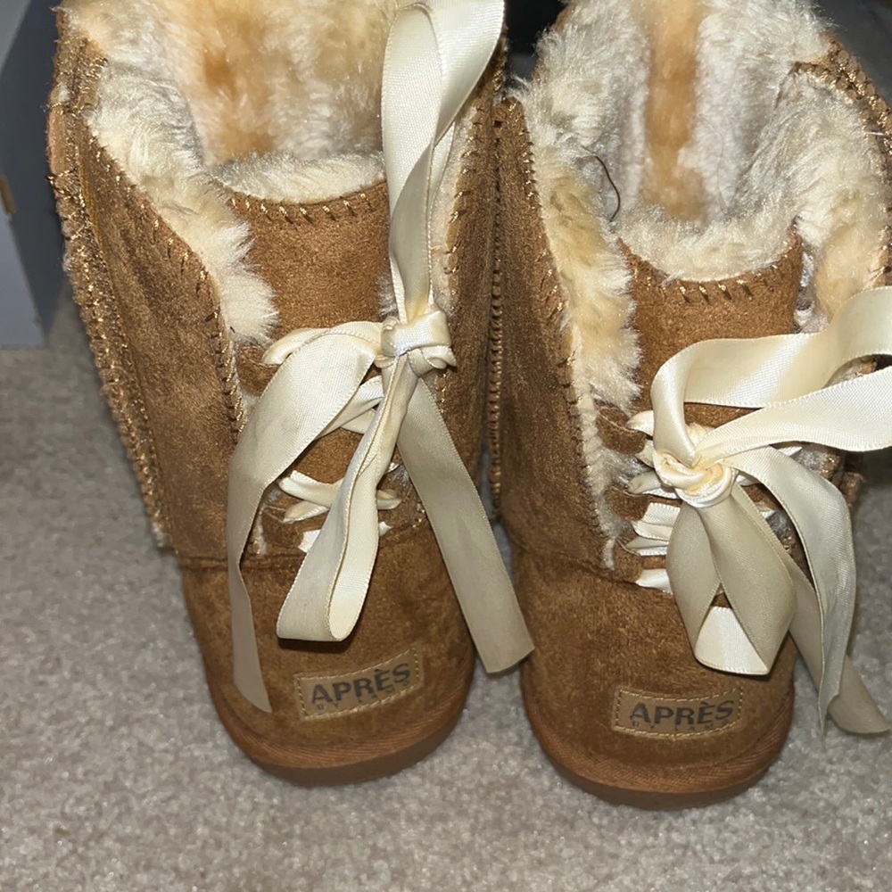 Fuzzy boots